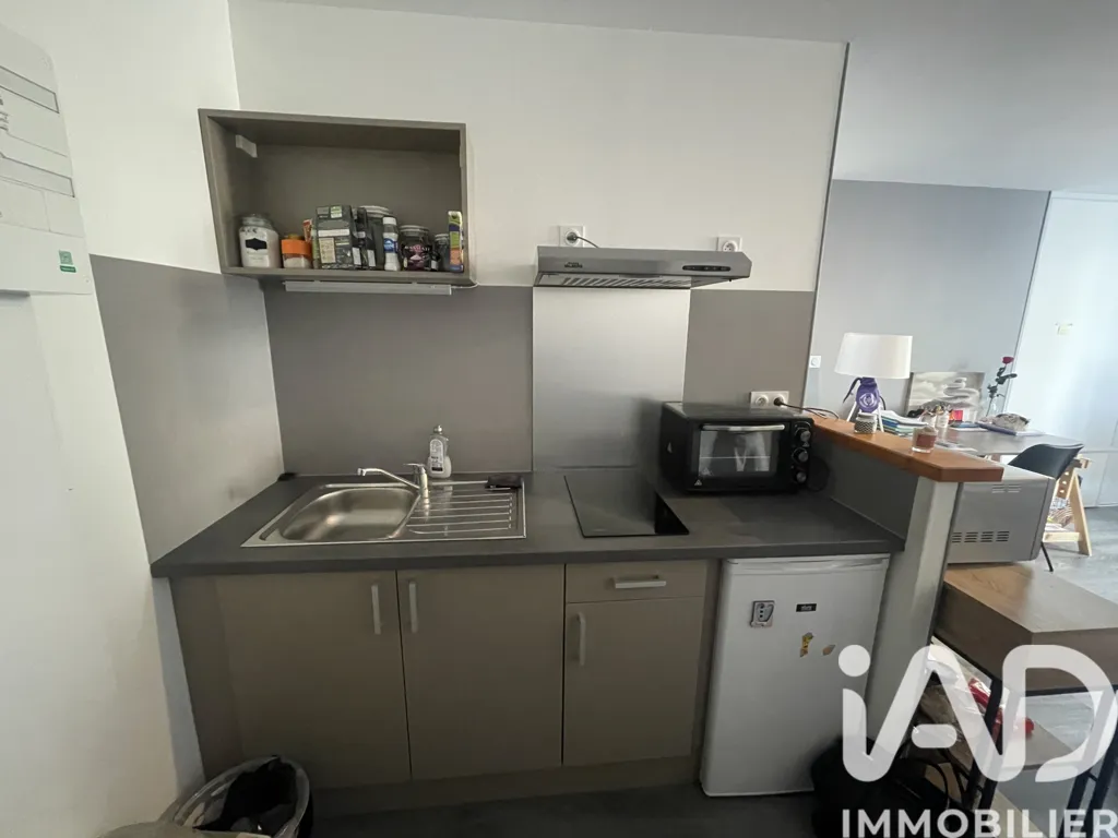 Cucina - Studio with Communal Amenities in Limoges Centre