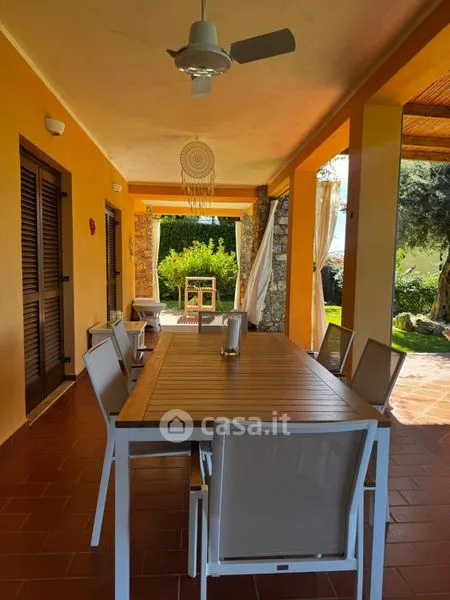 Terrasse - Villa with Sea View and Pool in Diamante