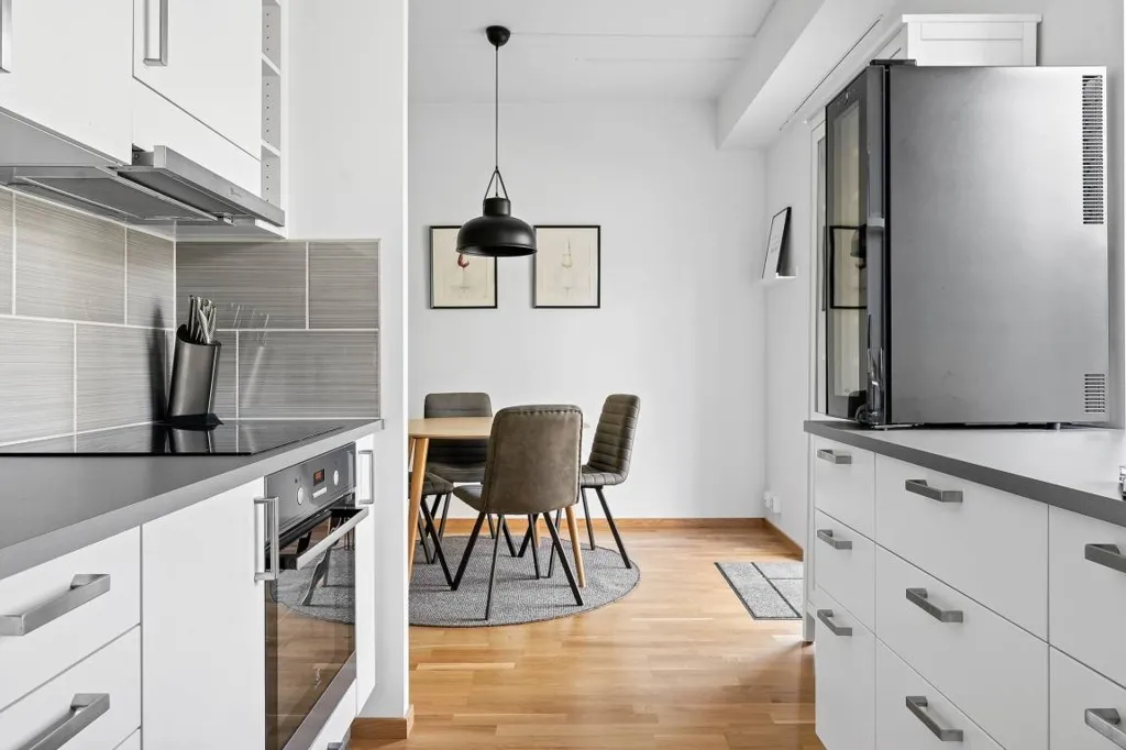Cuisine - Modern Apartment with Golf View in Åkersberg