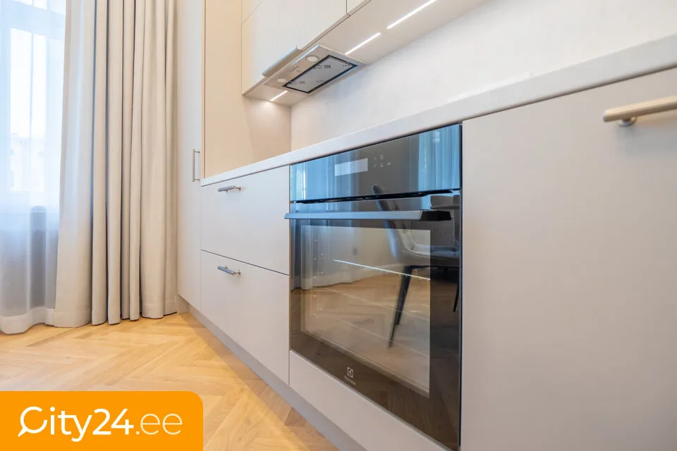 Cuisine - Renovated 2-Bedroom Flat in Quiet Centre