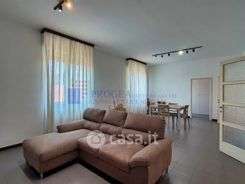 Séjour - Trilocale with Balcony in Bergamo