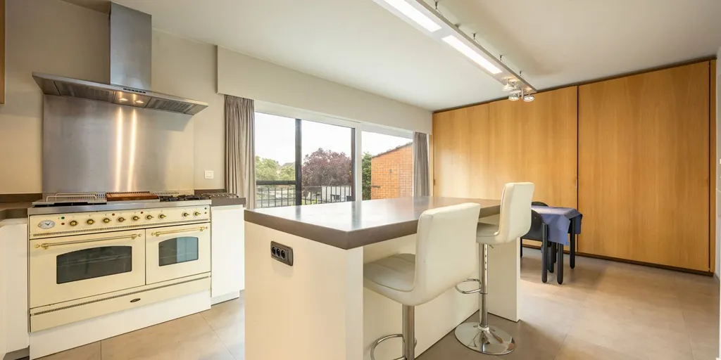 Köök - Attic Flat with Garden in Turnhout