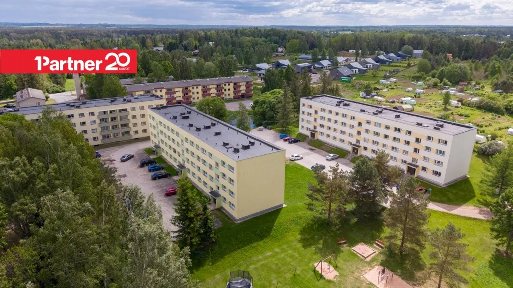 Vista aerea - Apartment with Balcony in Käärdi, Elva