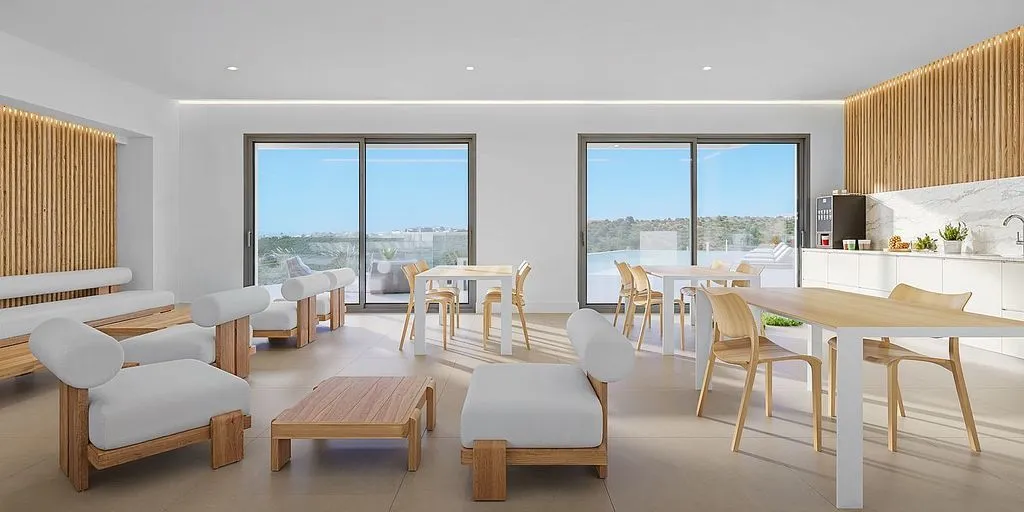 Salle à manger - New Flat with Pool in Casares Golf Garden