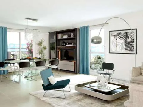 Soggiorno - Contemporary Flat with Terrace in Plescop