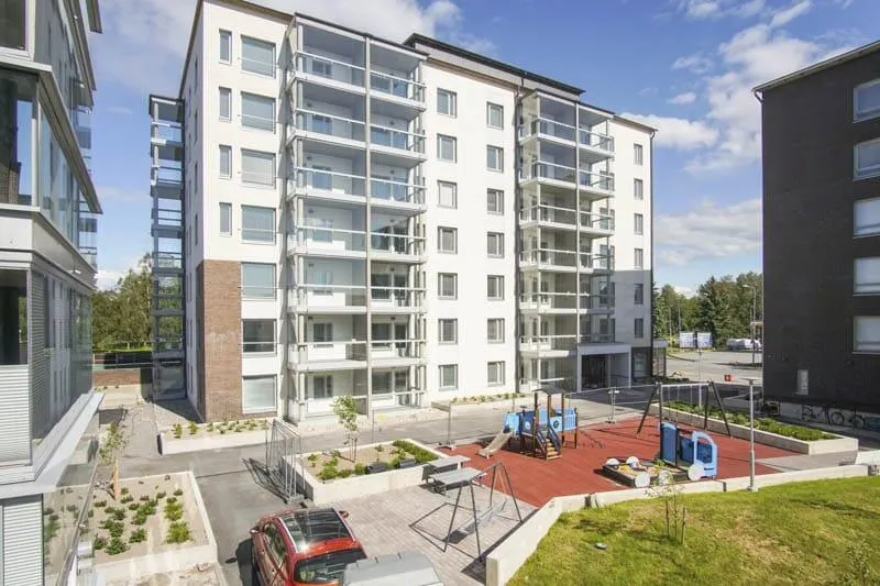 Extérieur - Apartment with Balcony and Sauna in Oulu