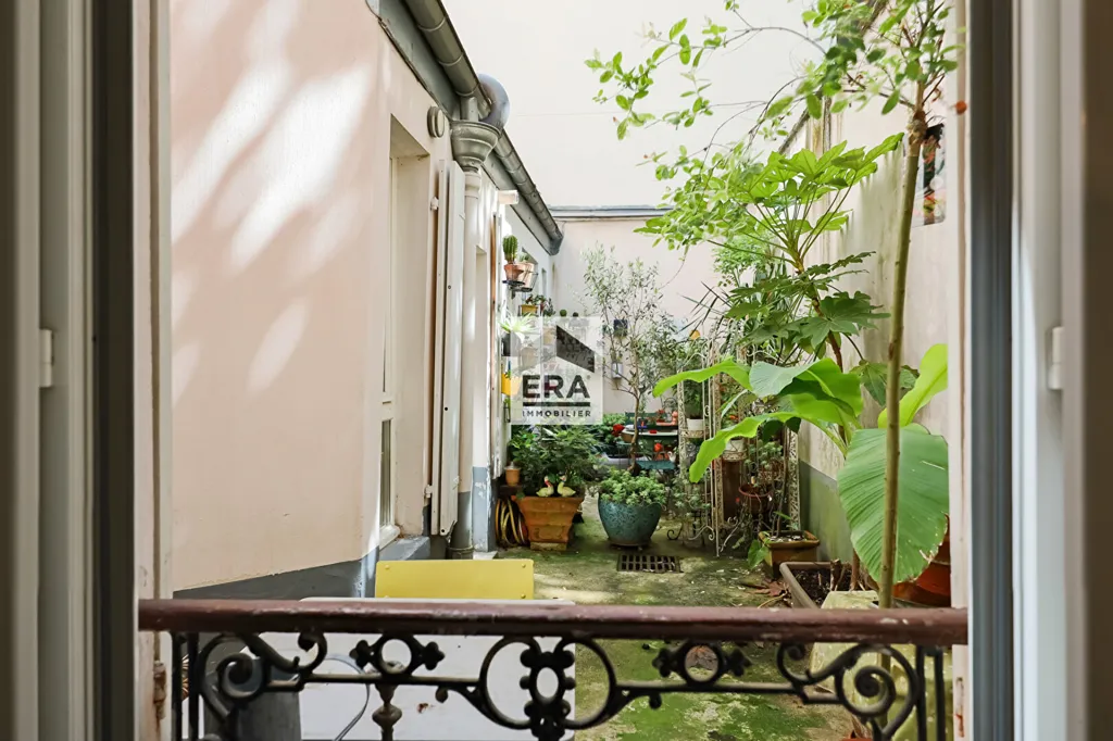 Giardino - Studio with Private Courtyard in Montsouris