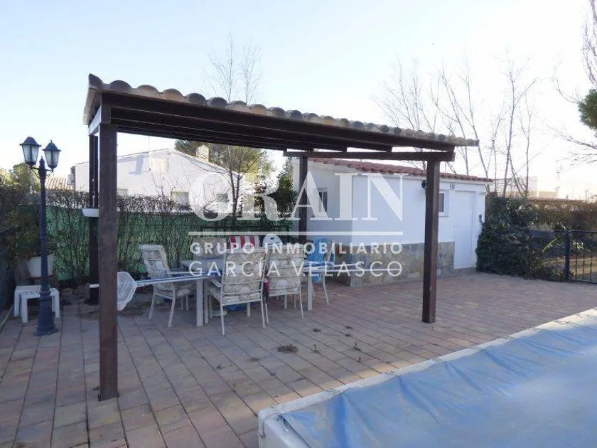 Terrass - Chalet with Pool in Albacete