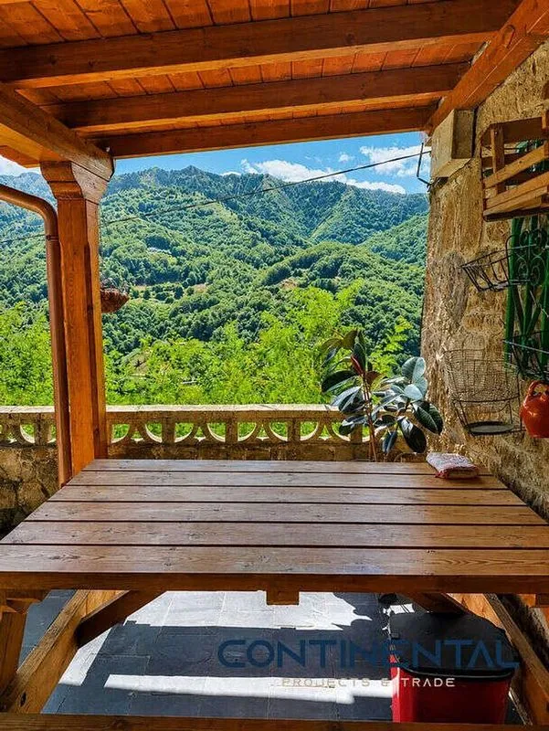 Terrasse - Townhouse with Pool in Santa Marina