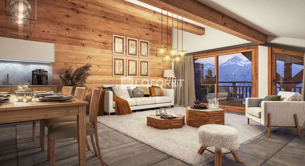 Elutuba - 3-Bedroom Apartment with Terrace in Morzine