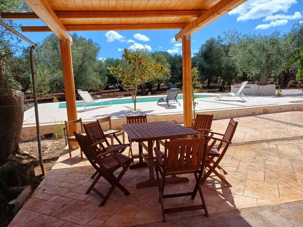 Terrass - Trulli Complex with Pool in Apulia