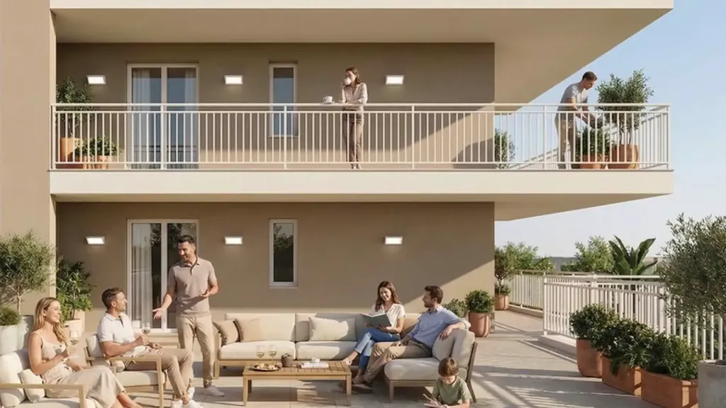 Terrace - New Apartment with Terrace in Follonica