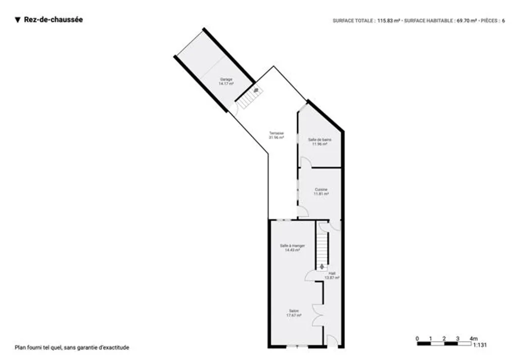 Plaan - Renovated Master House with Cellar in Semi-Detached Setting