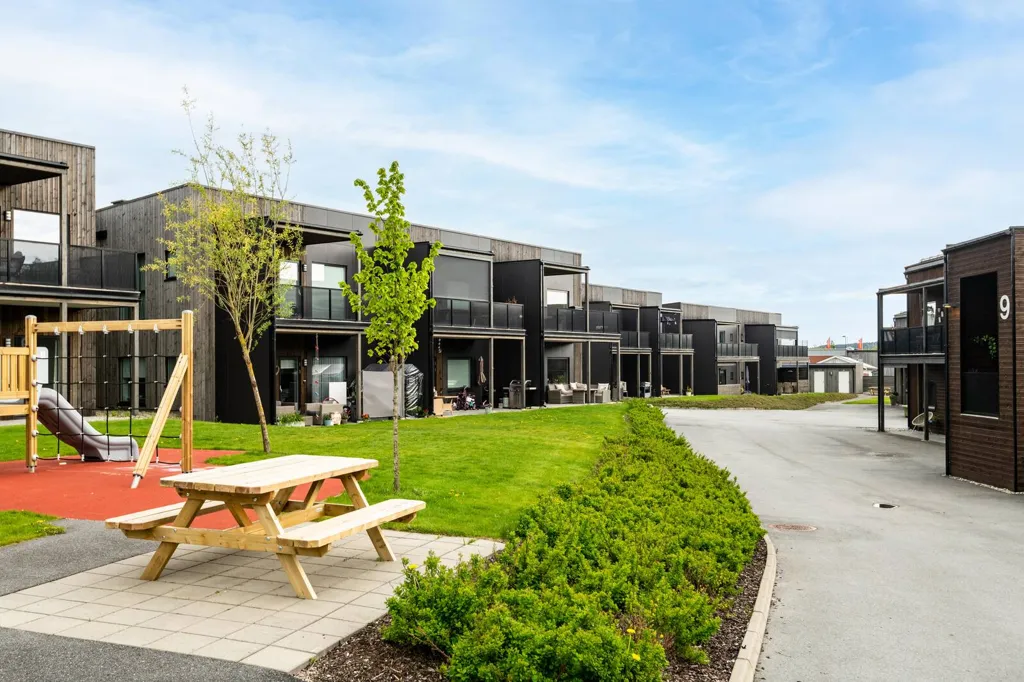 Jardin - Modern Flat with South Terrace in Hannestad