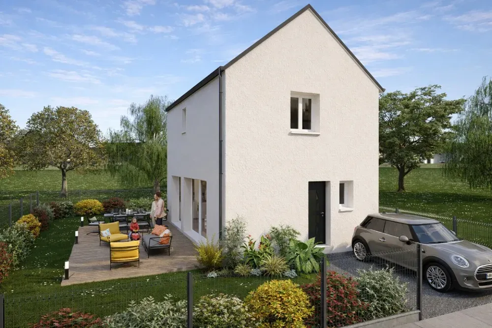 Compact House with Garden in Indre-et-Loire