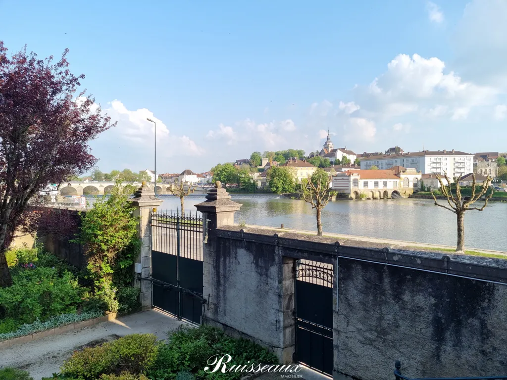Jardin - Maison de Maître avec Vue sur la Saône à Gray