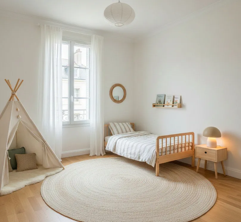 Chambres - Appartement avec Balcon Sud et Parking à Carcans
