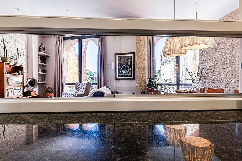 Köök - Apartment with Industrial Charm in Igualada Centre