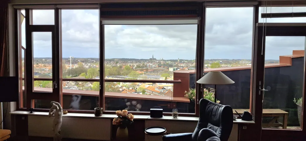 Flat with City View in Haarlem