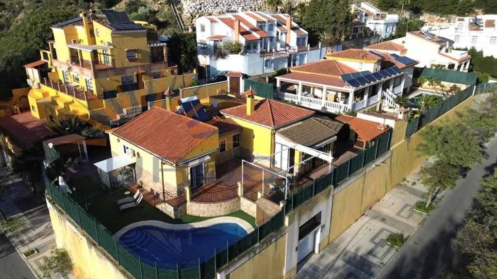 Vue aérienne - Villa with Pool in Pedregalejo, Málaga