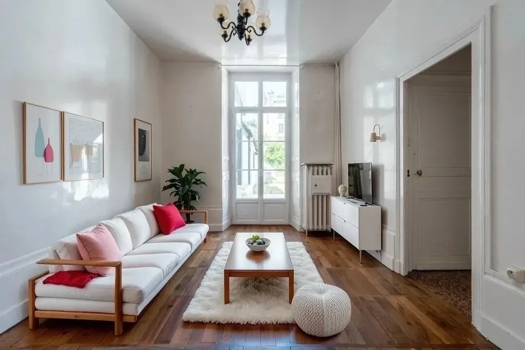Séjour - Maison Bourgeoise avec Jardin au Cœur de Blois