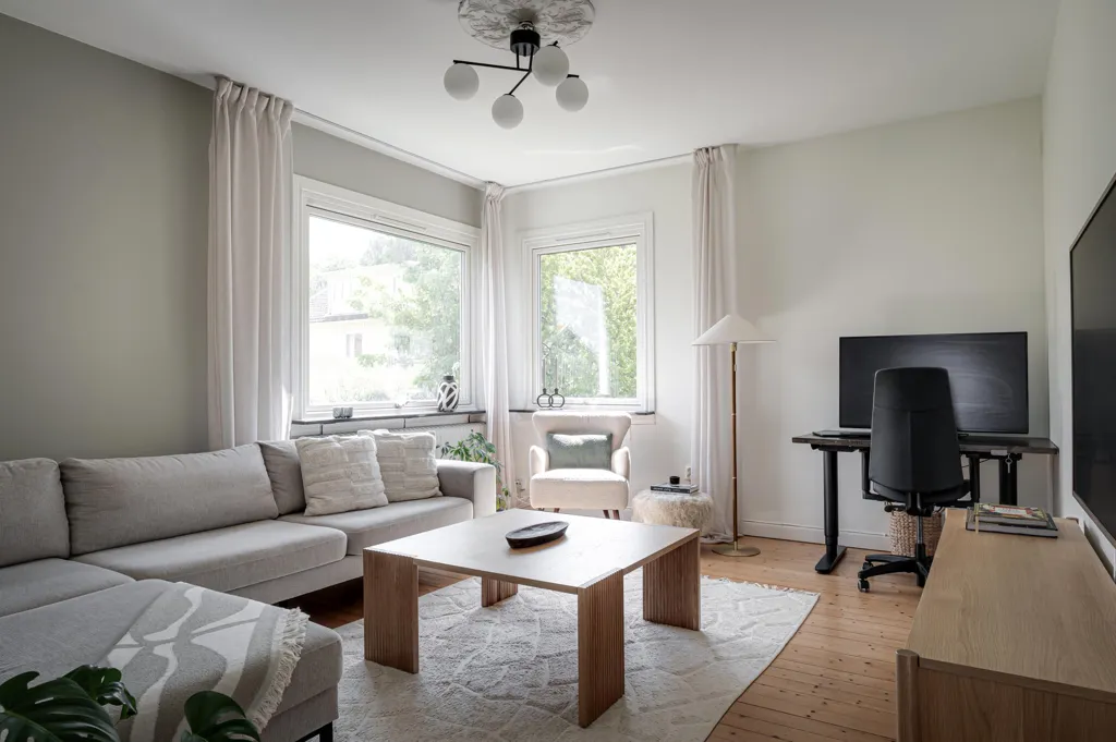 Soggiorno - Charming Two-Bedroom Flat in Flats Villa, Gustavsgatan
