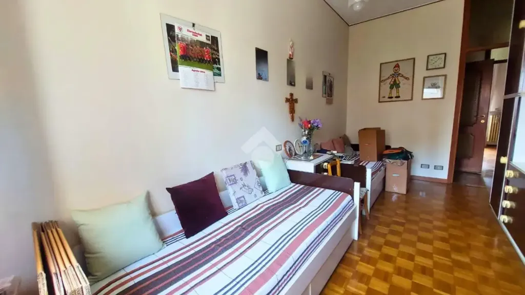 Séjour - Three-Bedroom Apartment with Balcony in Vittuone