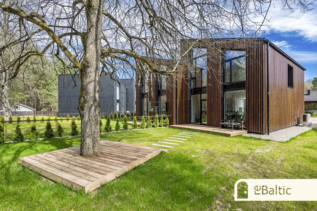 Extérieur - Modern House with Terrace in Vilnius