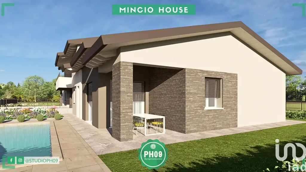 Modern Villa with Private Garden in Goito
