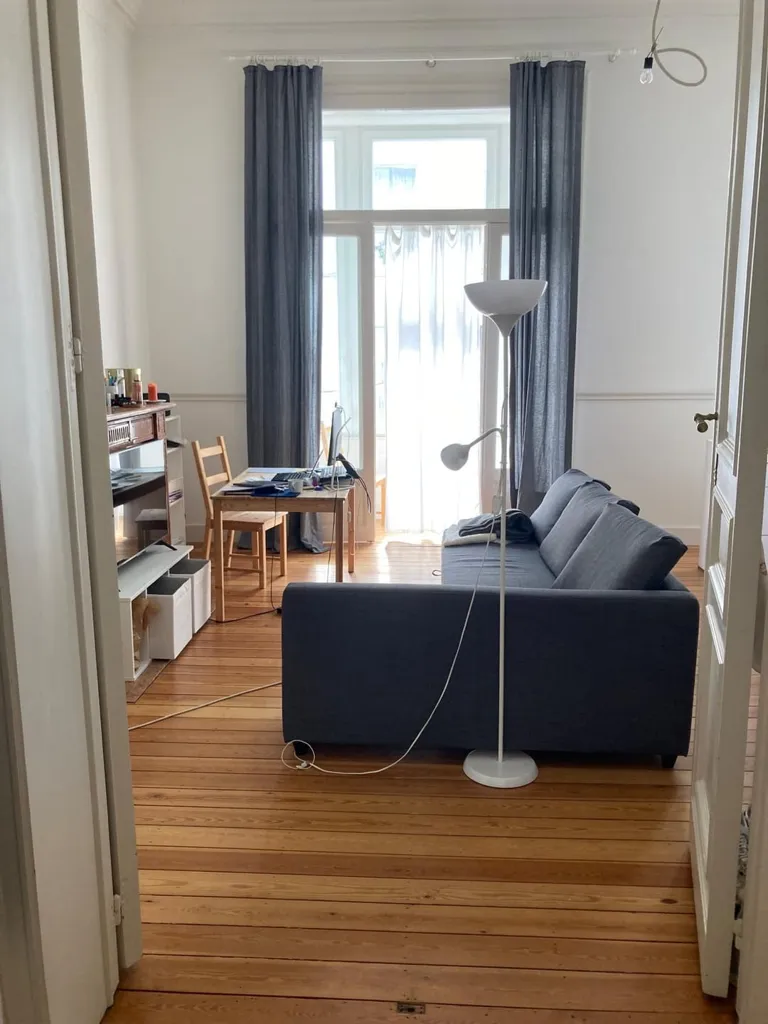 Séjour - Appartement avec Balcon dans le Centre de Bruxelles