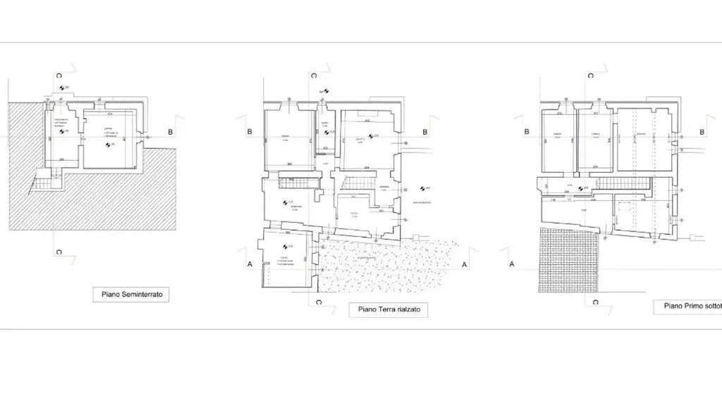 Plan - Rustic Villa with Panoramic Views in Barbiana