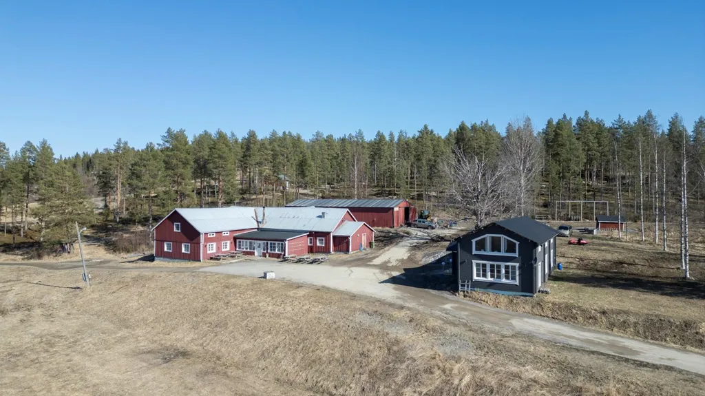 Vue aérienne - Activity Centre with Year-Round Potential near Umeå