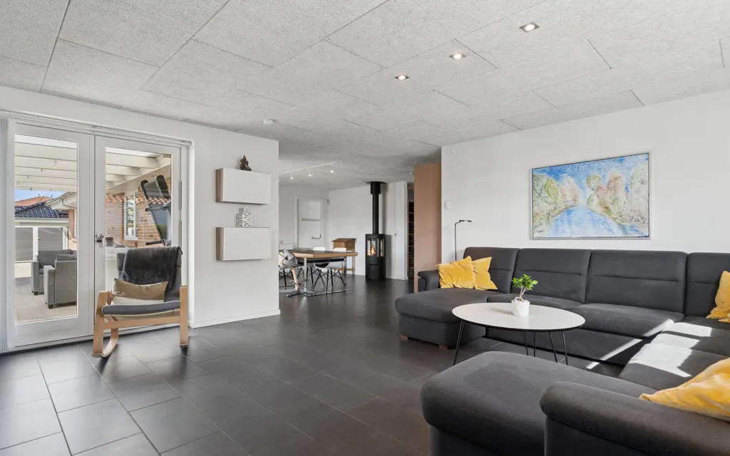 Séjour - Eco-Friendly Villa with Solar Panels in Kollund