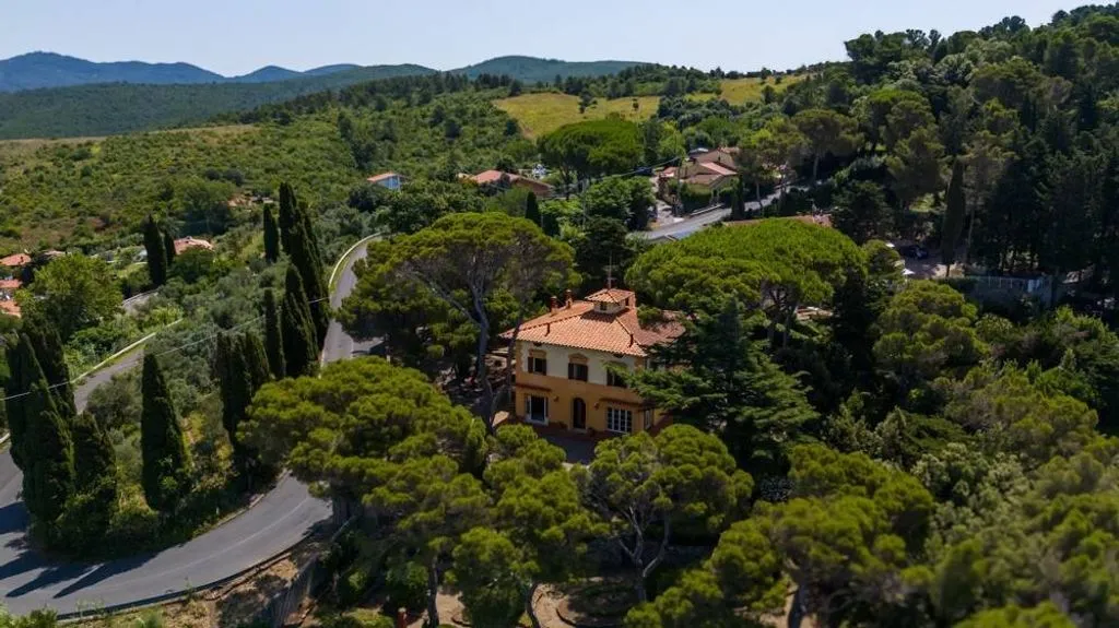 Vue aérienne - Luxury Villa with Sea View in Leghorn