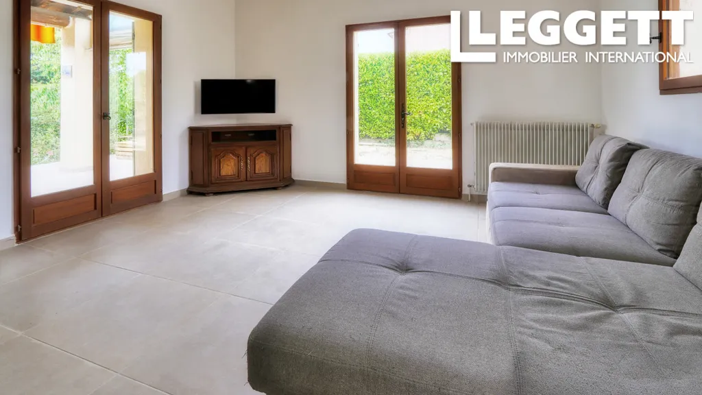 Séjour - Appartement avec Terrasse ensoleillée et Vue sur Luberon à Apt