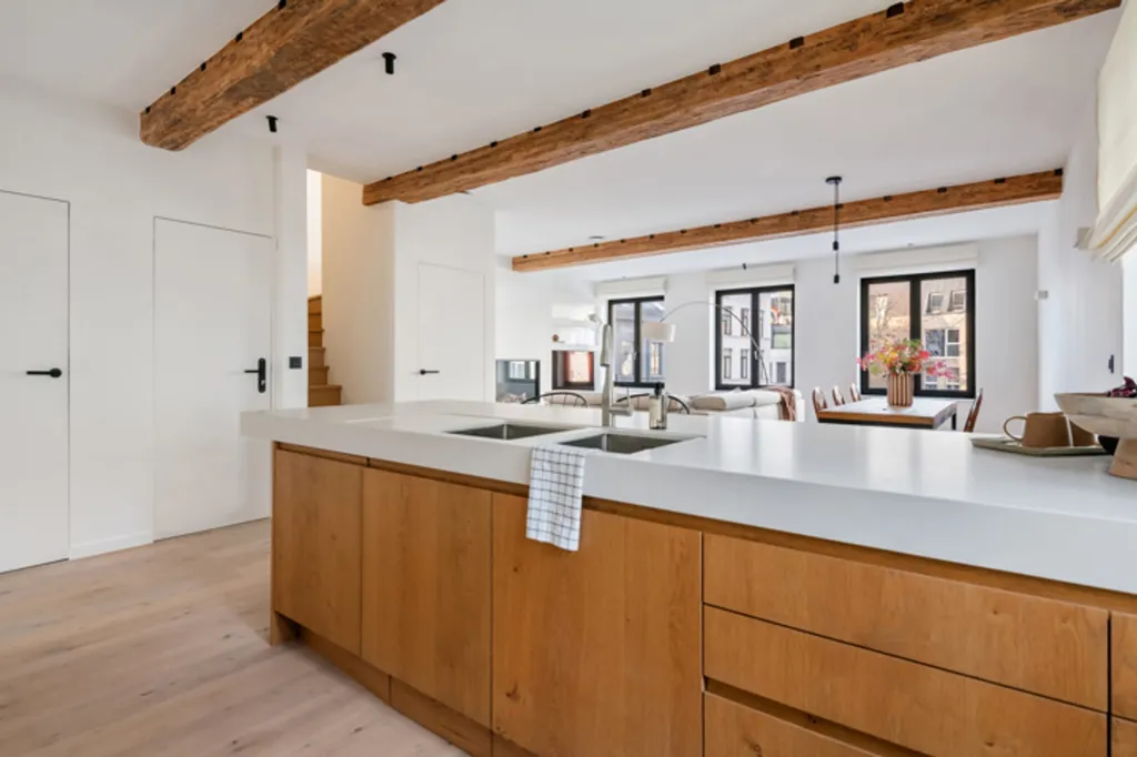 Kitchen - Duplex Penthouse with Spacious Terrace in Antwerp