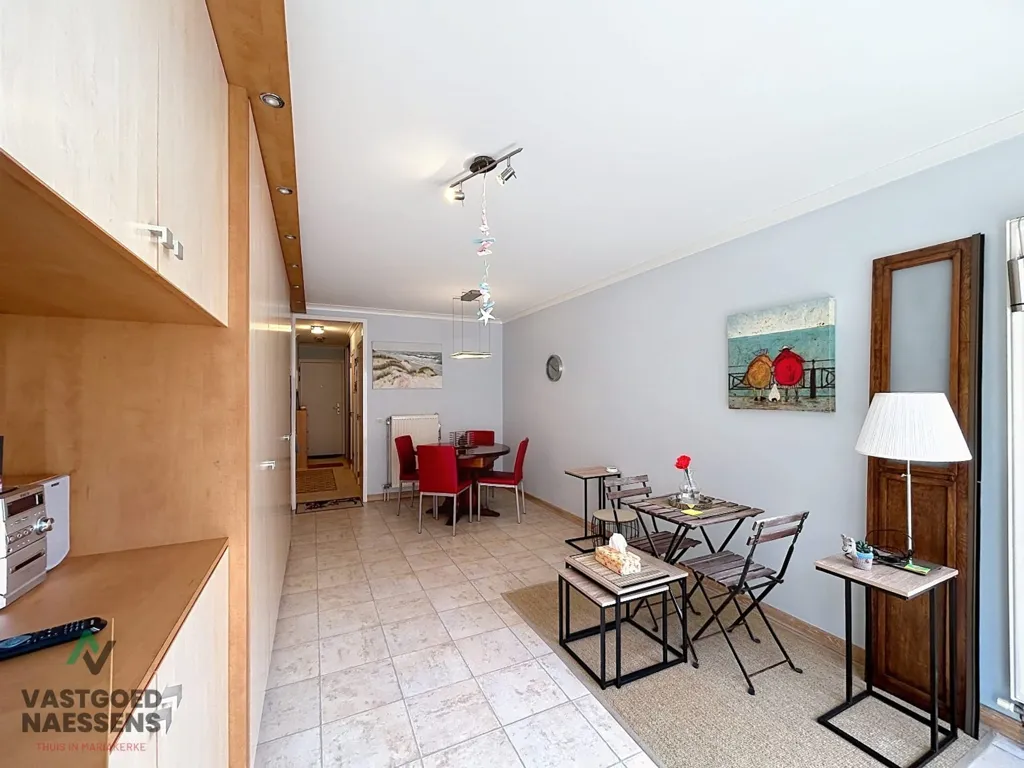 Dining Room - Studio with Terrace in Oostende