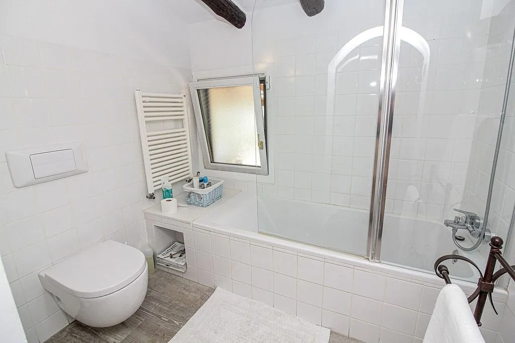 Salles de bain - Rural House with Pool in Alaró