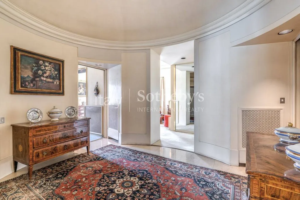 Entrée - Luxury Flat with Park View in Rome