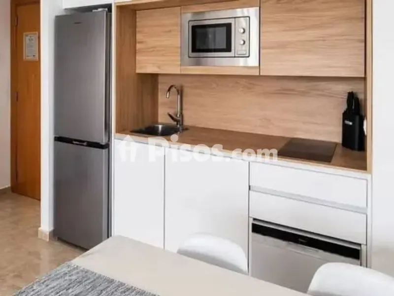 Cucina - 1-Bed Apartment with Pool on Avenida Del Decano