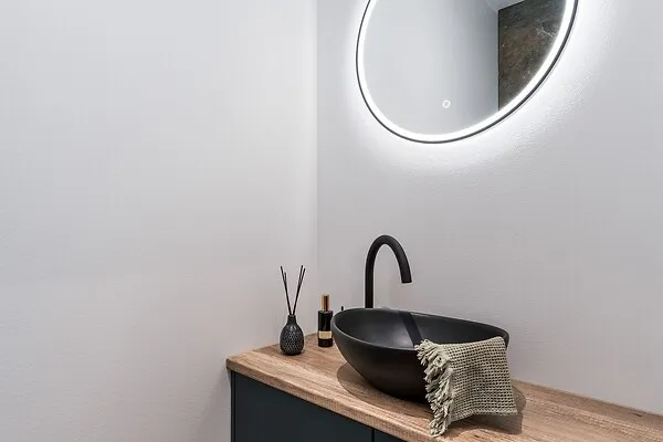Bathrooms - Contemporary Brick House with Garden in Pärnu