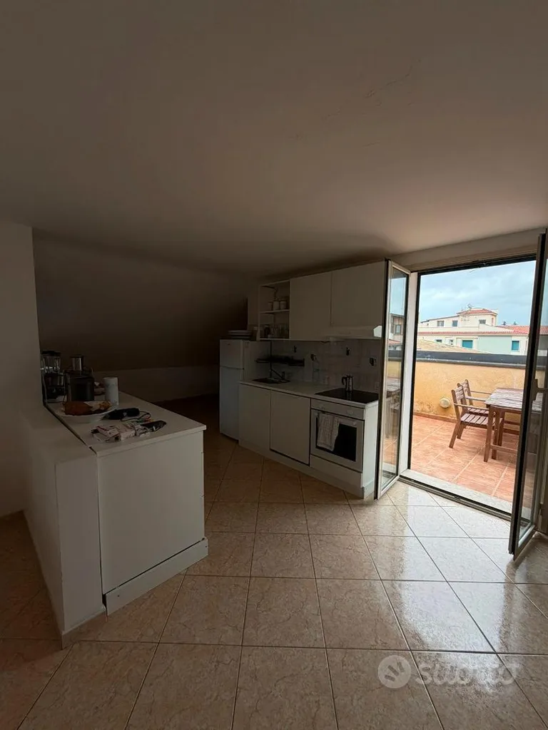 Cuisine - Mansard Attico with Terraces in Aspra