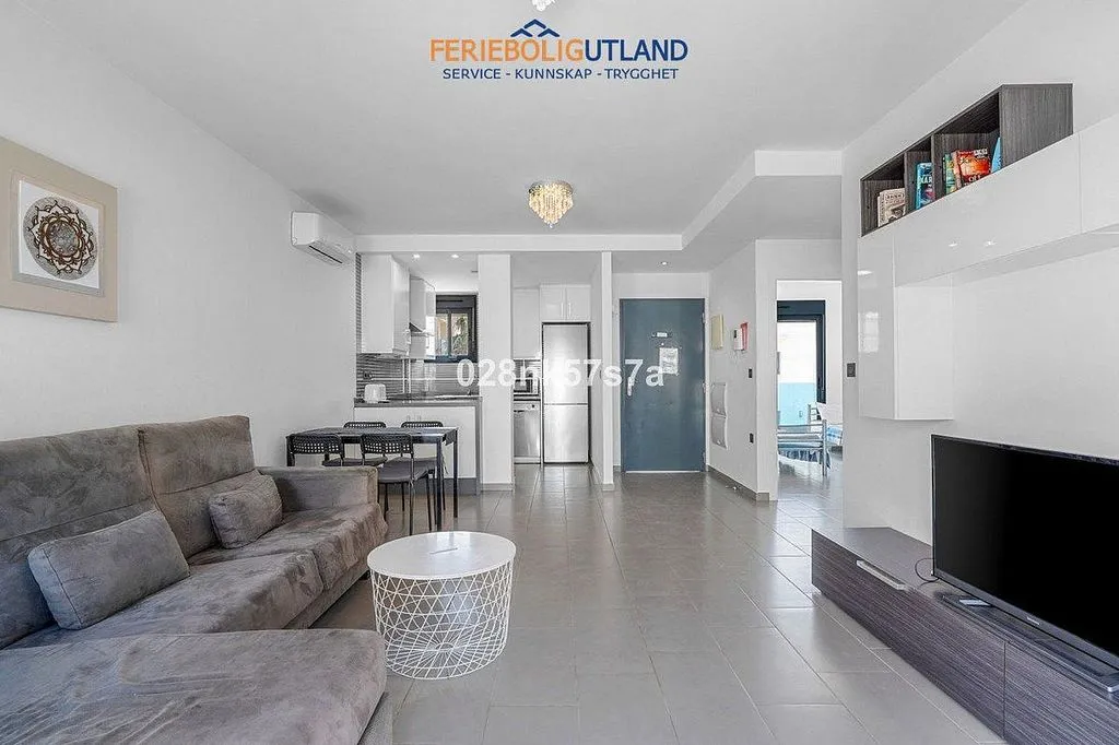 Séjour - T2 Apartment with Pool in Cabo Roig