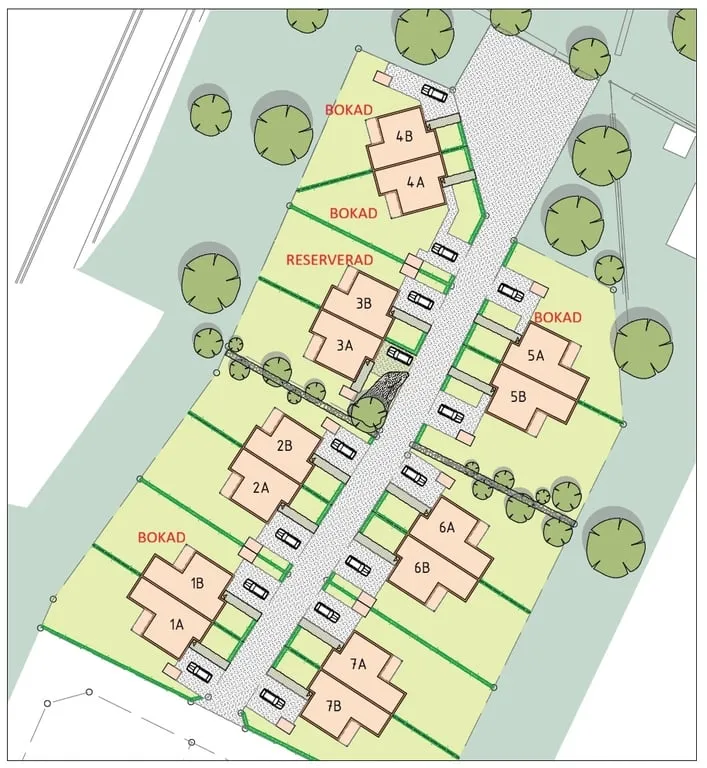 Plan - New Bungalow with Garden near Sölvesborg