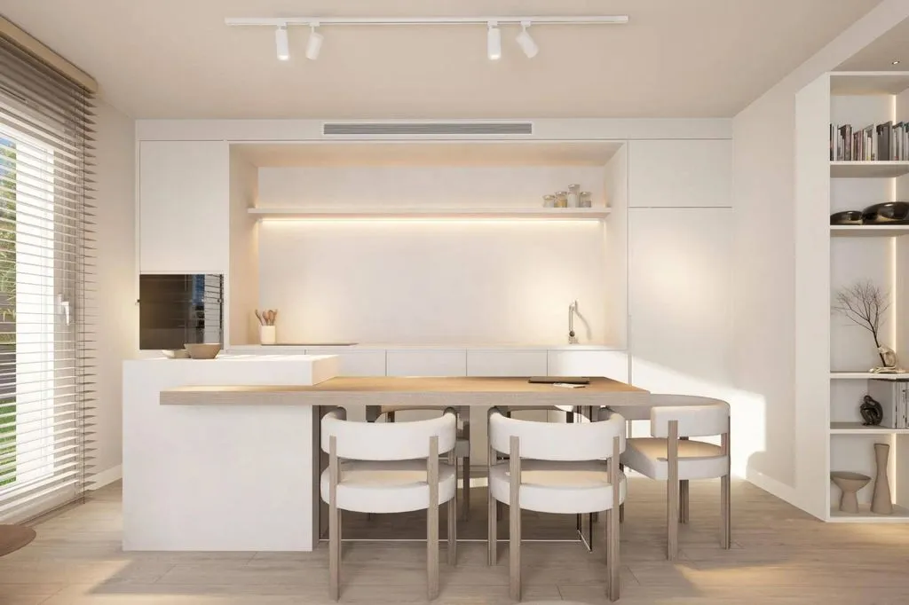 Köök - Modern Flat with Pool in Torremolinos