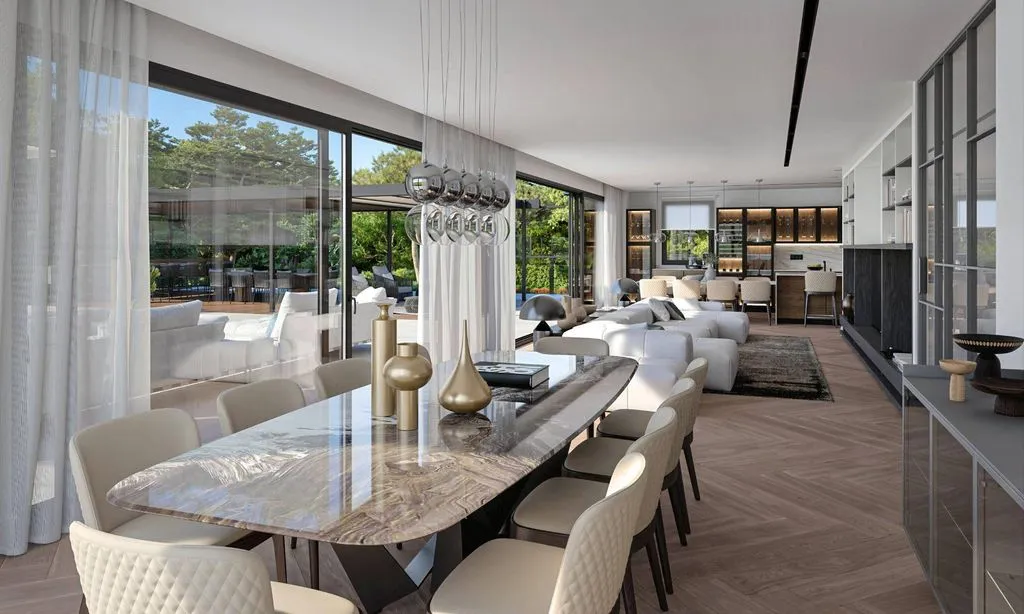 Salle à manger - Off-Plan Luxury Villa with Sea View in Sant Andreu de Llavaneres