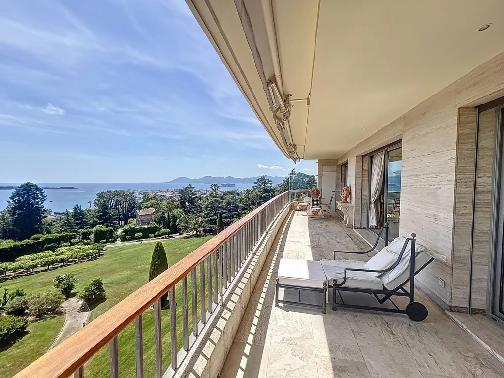 Balcon - Appartement de 3.5 Pièces avec Vue Mer à Cannes
