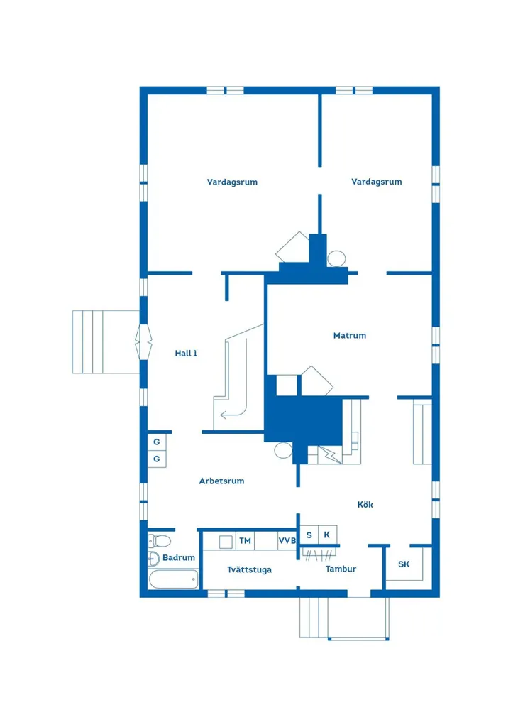 Plaan - Farmhouse with 7 Bedrooms in Växjö