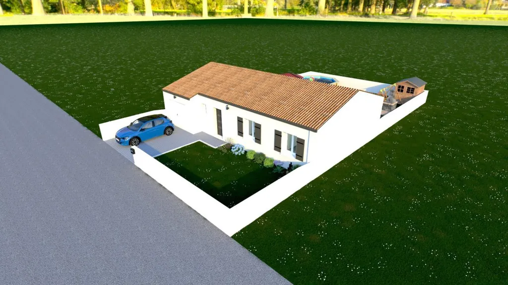 New House with Garden in La Jarrie