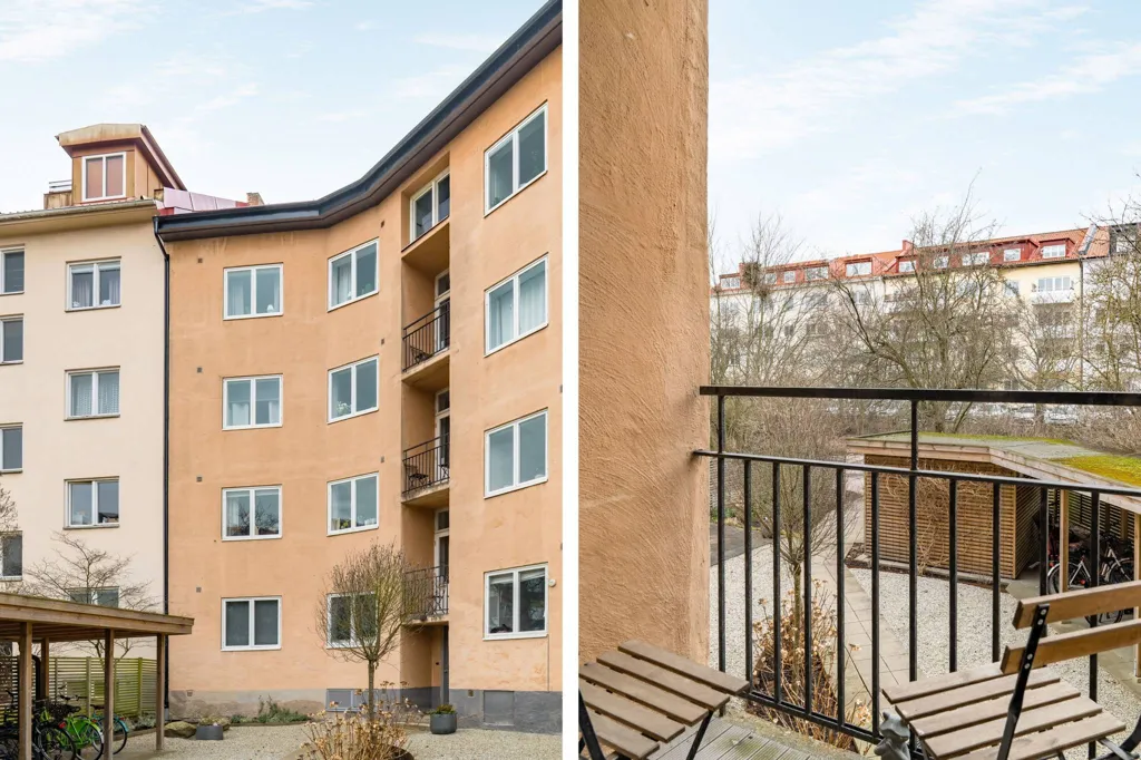 Balcone - Stylish Studio with City Proximity in Malmö
